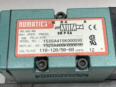 Used NUMATICS 153SA415K000030 Solenoid Valves Ohio US | Surplus Asset Holdings #1236005
