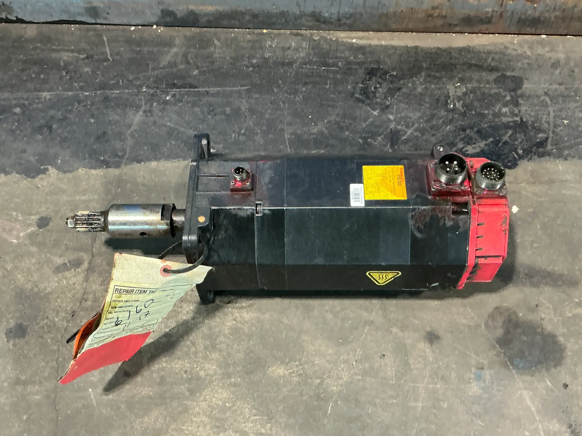 Used 2001 FANUC A06B0166B675#0016 Motors (misc) Ohio US | HGR 24 #1293795