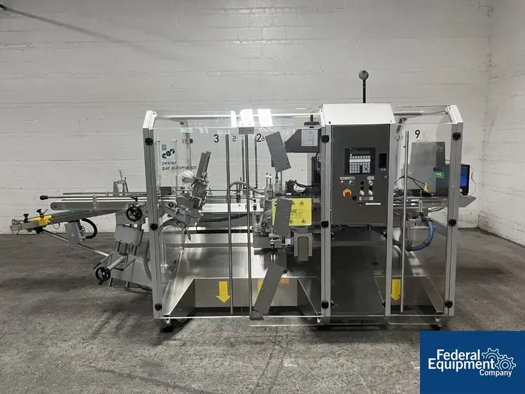Used Pester Pester Traypacker, model PEWO-FORM UVP 2 Case Packers Ohio US | Federal Equipment Company 32 #131218