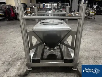 TOTE Systems 200 Liter Tote Systems Stainless Steel Tote