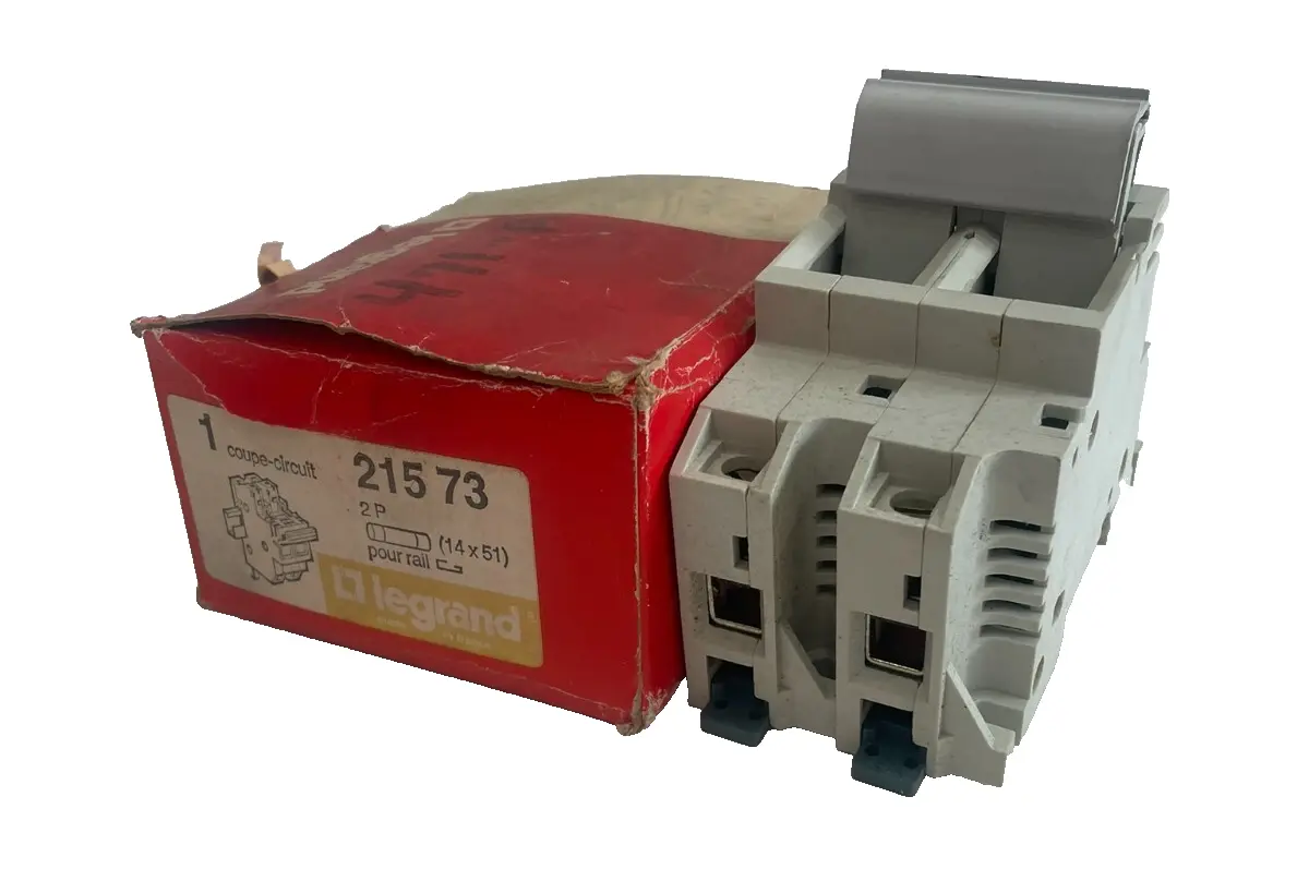 NEW LEGRAND 215 73 FUSE HOLDER 2P 14X51 21573