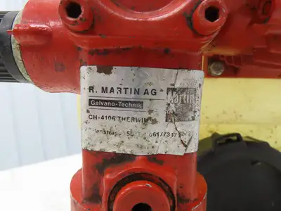 OBL RA3PL Metered Dosing Pump 3 L/H 10 bar 7.5 Gallon Tank 220V Martin