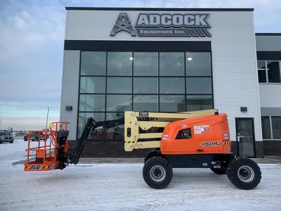 New | in-Stock 2026 JLG 450AJ ARTICULATING BOOM LIFT Articulating Boom Lifts Alberta CA | Adcock Equipment #1418091