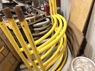 Used LOT INCLUDES EVERTHINGY ON THE CART: WINCHES AND RACK, SMALL TIRES, CART, AND MORE. _UNKNOWN_ Maintenance Carts Michigan US | Miedema Asset Management Group #1304328