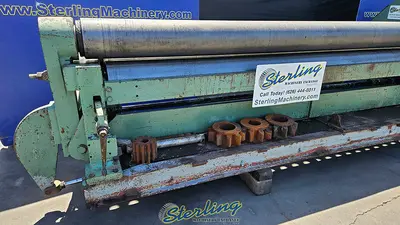 Used BERTSCH #8-B Plate Bending Rolls including Pinch California US | Sterling Machinery Exchange #1467064
