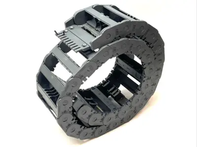 Used igus Cable Carrier Energy Chain 28 LINKS 4FT Robot Parts Michigan US | Maverick Industrial Sales #1454401