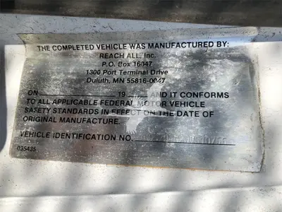 Used 1988 GMC 7000 Bucket (boom) trucks California US | Lillo Machinery #1403763