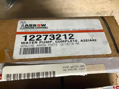 Arrow Engine Water Pump PN 12273212