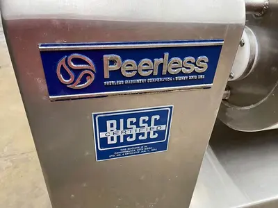 USED PEERLESS FOOD MACHINERY DA15 DOUBLE SIGMA MIXER