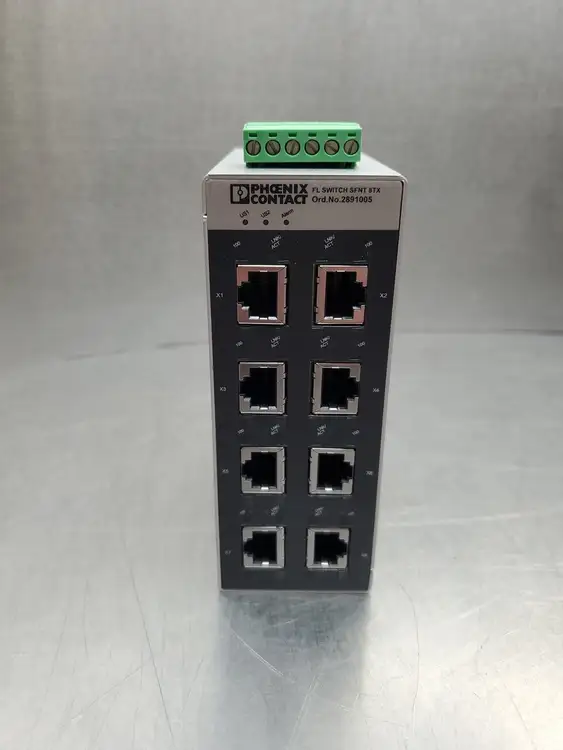 Used Phoenix Contact FL Switch SFNT 8TX HW:17 Network Switches South Carolina US | Palmetto Automation #1510883