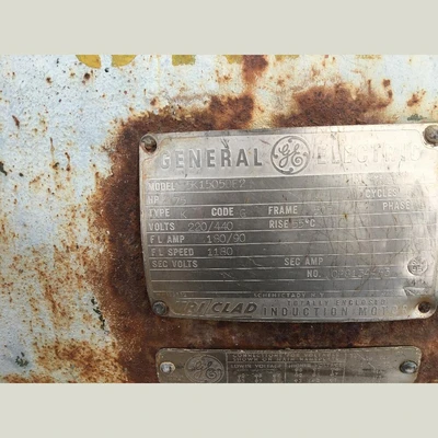 USED GENERAL ELECTRIC 5K1505DE2