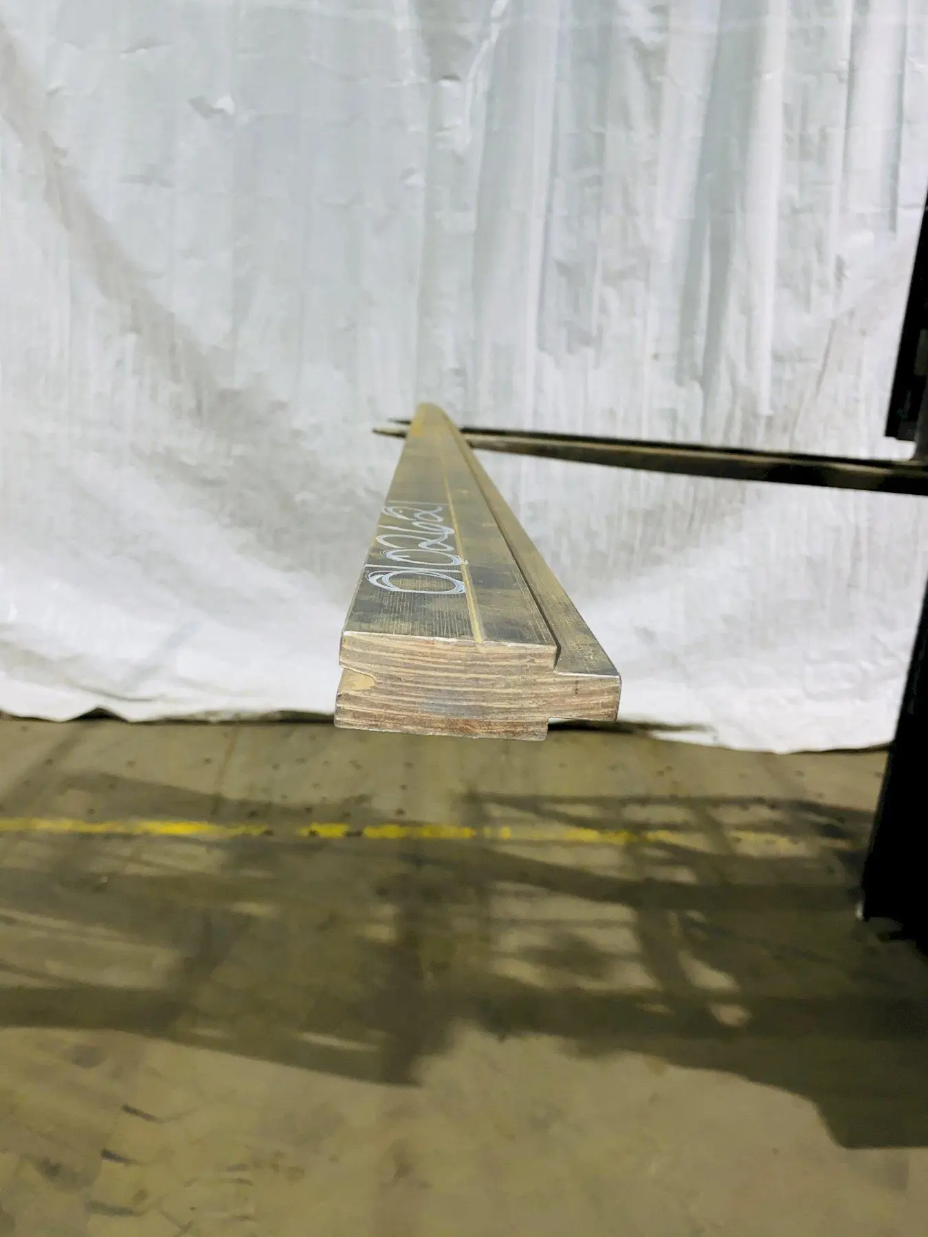 12'(144") PRESS BRAKE BOTTOM ACUTE V-DIE. STOCK # 0102621