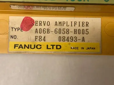 Used FANUC A06B-6058-H005 Servo Drives Ohio US | Surplus Asset Holdings #1235546