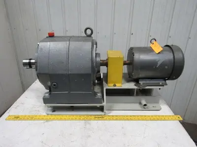 US Motors CBN2603SB3140AP Inline Gear Reducer Gear Motor 140:1 Ratio 3Hp
