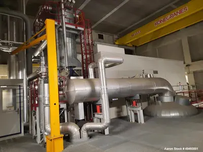 Used MAN Turbo 16 MW Steam Turbine Generator Assembly, Model MARC4-B00.