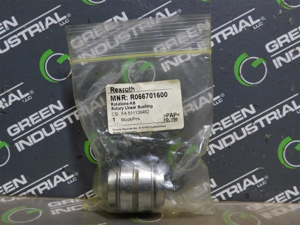 Rexroth R066701600 Rotary Linear Bushing 16mm Bore New