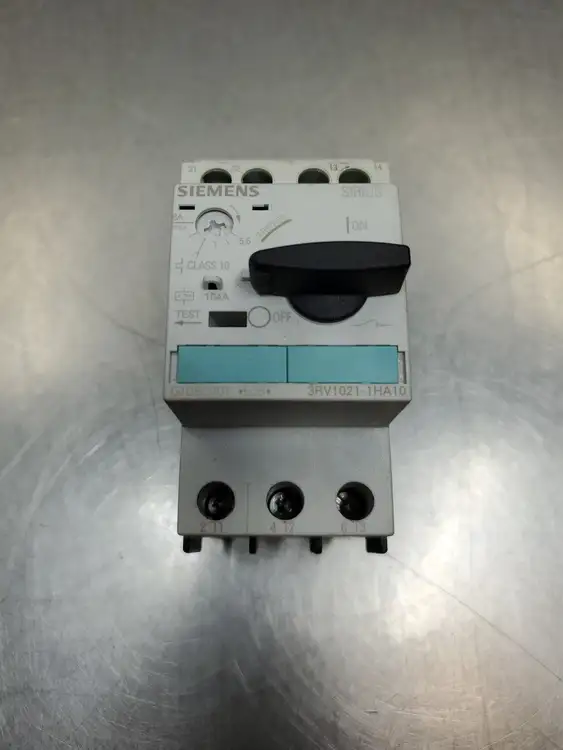 Used Siemens 3RV1021-1HA10 SIRIUS Manual Motor Starter Protector Breaker Starters South Carolina US | Palmetto Automation #1158908
