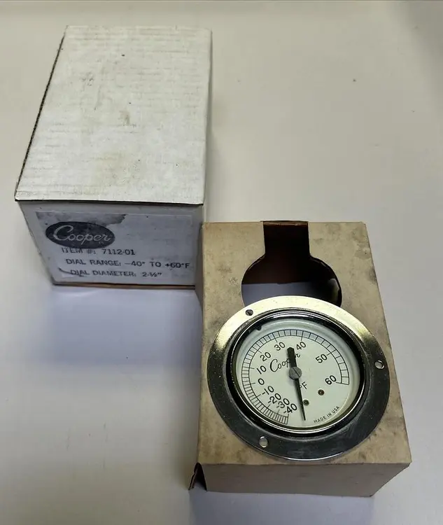 New | in-Stock COOPER 7112-01 Temperature/Pressure Ohio US | Surplus Asset Holdings #1240437