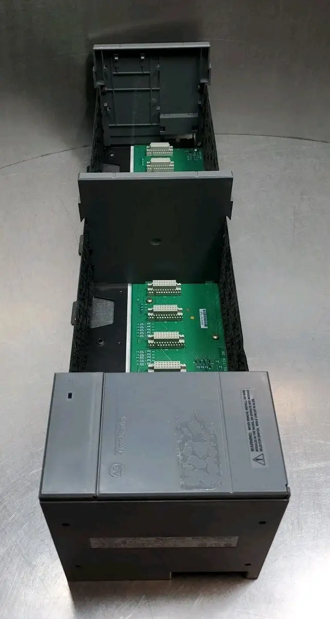 Used Allen-Bradley 1746-A13 13-Slot Rack Module w/1746-P2 Power Supply PLC Chassis South Carolina US | Palmetto Automation #1542062