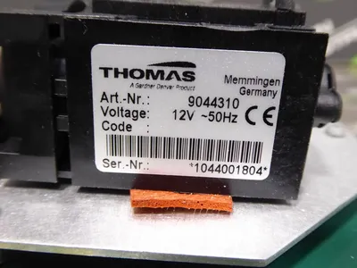 Oxigraf 05-0205A Oxygen Deficiency Analyzer Sample Pump Board 07-0292 Used