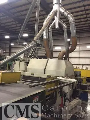 USED MEREEN JOHNSON 441 RIP SAW WITH CAMERON AUTOMATION INFEED