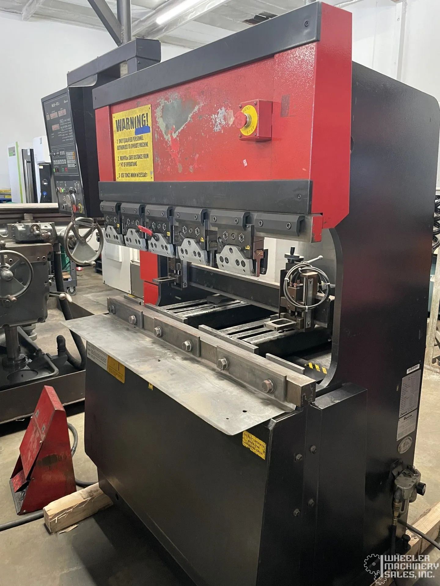 1998 AMADA FBD-3512E CNC Hydraulic Press Brake #8212 #2
