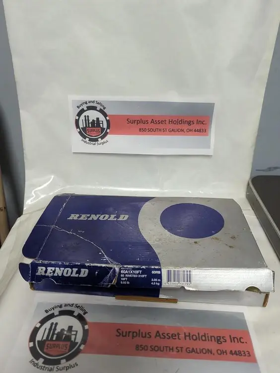 New | in-Stock RENOLD 60A1X10FT Industrial Controls Ohio US | Surplus Asset Holdings #1399672
