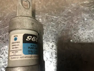 USED GEC ALSTHOM NO. TF125