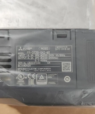 NEW Mitsubishi Electric FR-D720-042-W1
