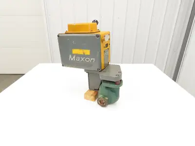 Maxon 1" 760 2 Gas Shut-Off Valve 1"NPT 600psi 120V