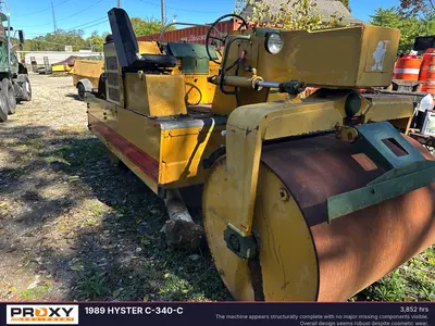 Used 1989 HYSTER C-340-C Single Drum Rollers Ohio US | Proxy Equipment #1385276
