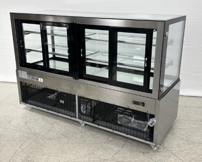 171-0039 72” Square Self Contained Full Service Bakery Display Cooler