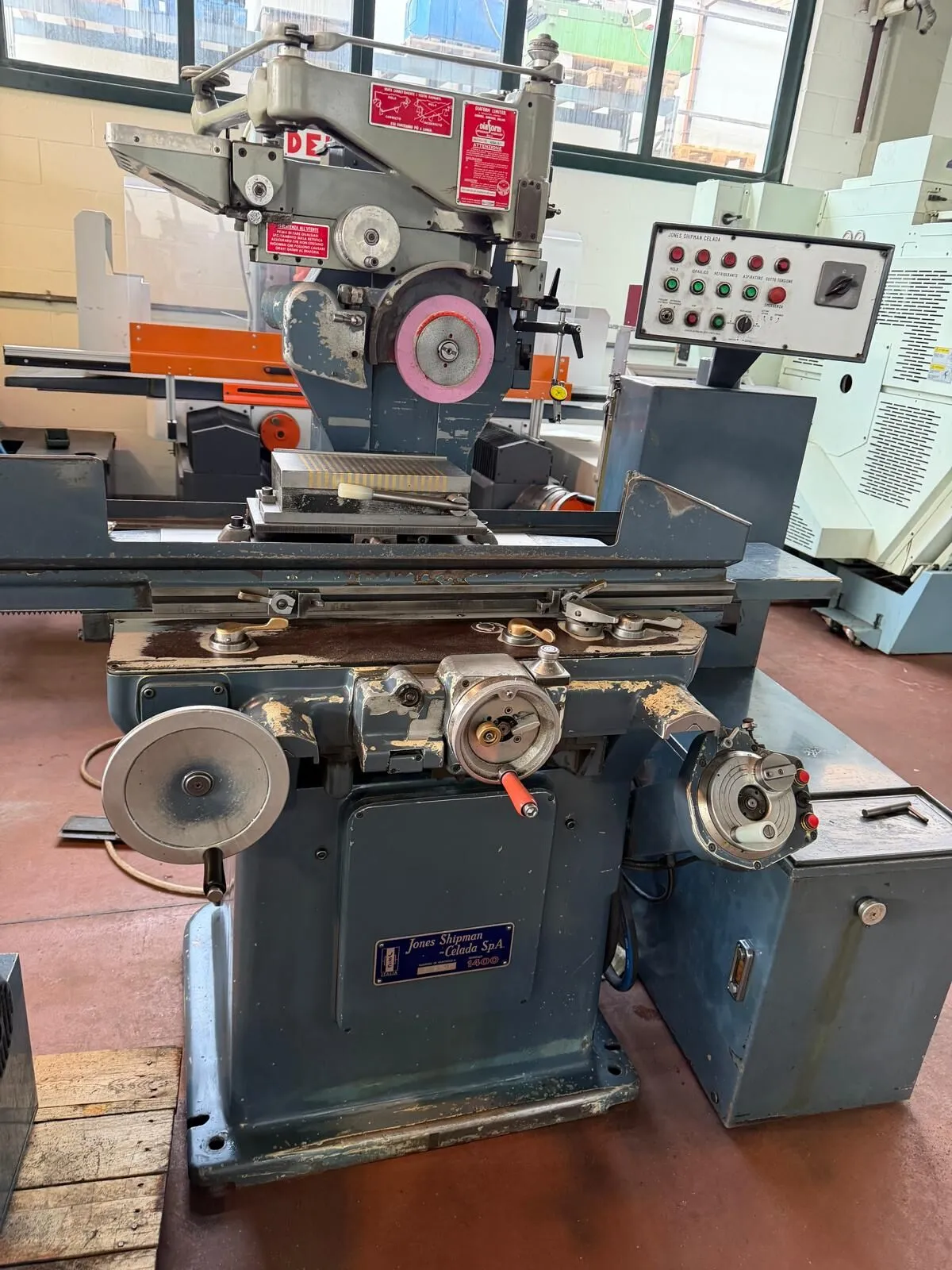 Used JONES & SHIPMAN 1400 Reciprocating Surface Grinders IT | Gamba Macchine Srl #1281210