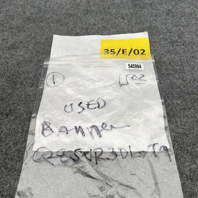 Used Banner Engineering Q85VR3DL-T9 Photoelectric Sensors California US | Davliegogo LLC #1705873