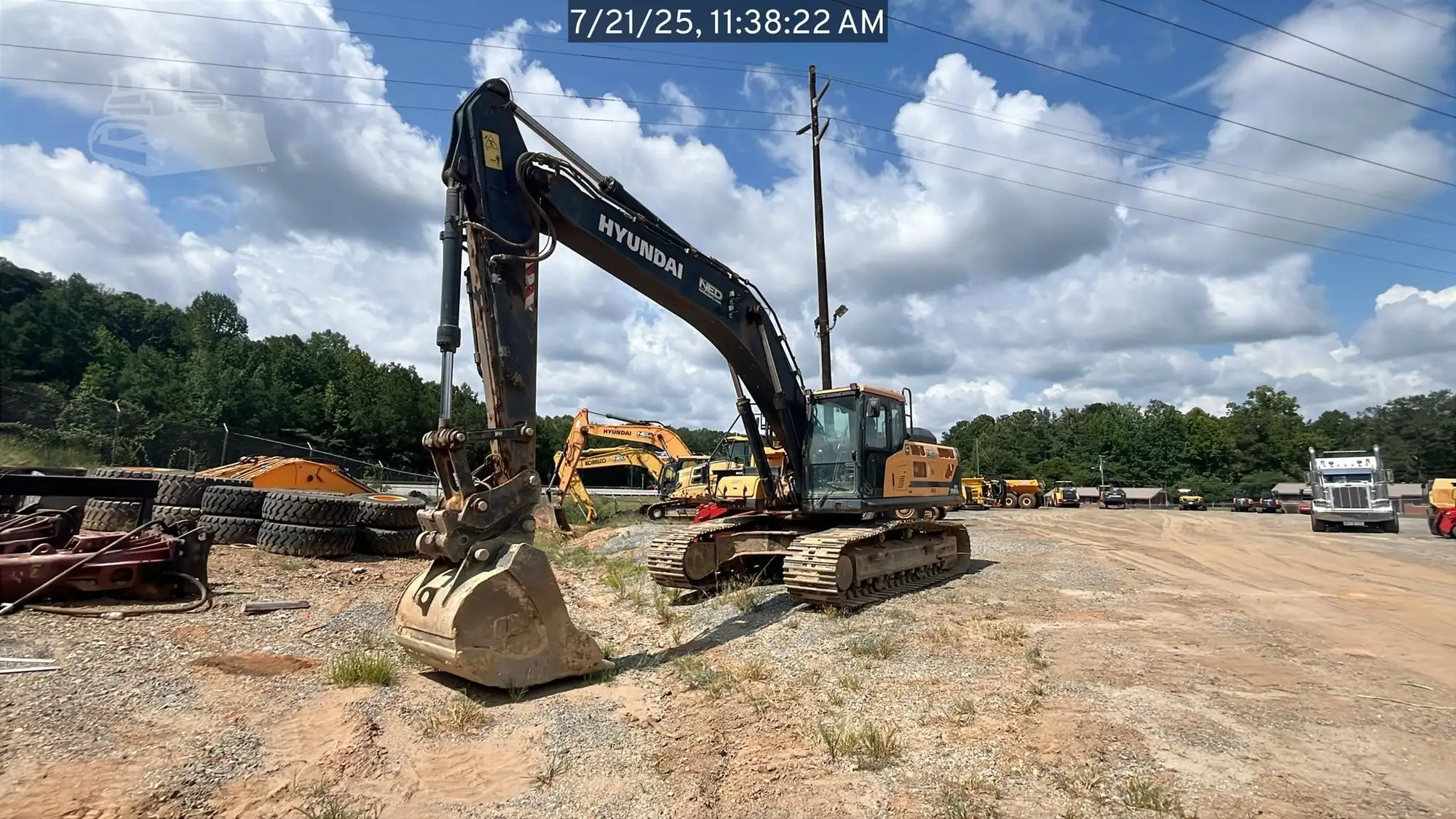 Used 2022 HYUNDAI HX350AL Crawler Excavators North Carolina US | National Equipment Dealers #1422430