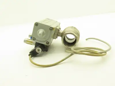 Festo 540516 1/4 Turn Pneumatic Actuator 1-1/2" NPT Stainless Ball Valve