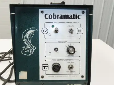 Cobramatic 150-005 Push Pull Wire Feeder GMAW 115VAC Miller Plug Broken Switch