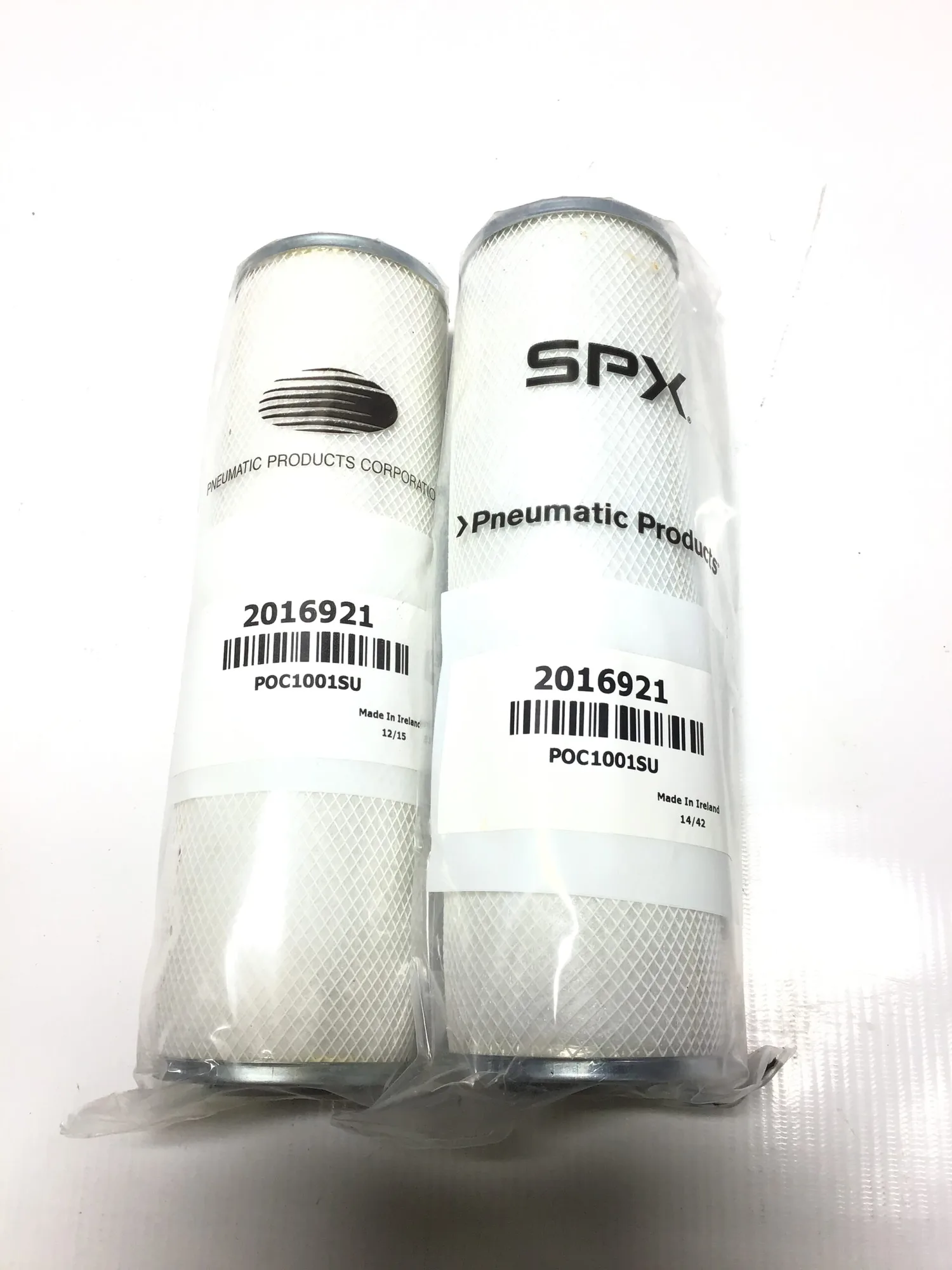 SPX 2016921 POC1001SU Pneumatic Filter Element (Lot of 2)