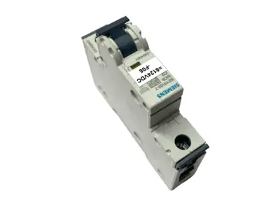 USED SIEMENS MINIATURE CIRCUIT BREAKER 1-POLE 230/400V 2A