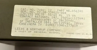 Used LEEDS & NORTHRUP 7082-12 pH Meter Ohio US | Surplus Asset Holdings #1246272