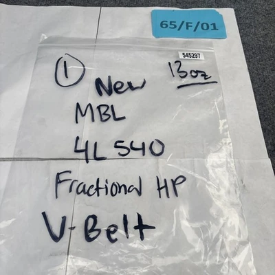 New | in-Stock MBL 4L540 Belts California US | Davliegogo LLC #1707788