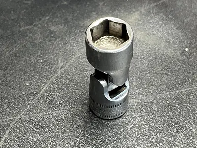 Snap On Tools FSUM14A 3/8” Dr 6 Pt Metric 14mm Flank Dr Shallow Universal Socket