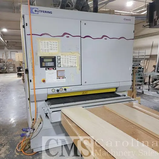 Used 2002 BUTFERING 313 MRL 53" 3-HEAD WIDE BELT SANDER Woodworking Sanders | CAROLINA MACHINERY SALES #420943