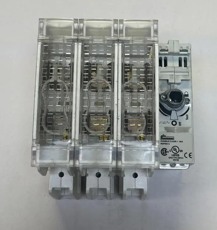 Used BUSSMANN RDF60J-3 Miscellaneous Equipment (Electrical & Power) | Surplus Asset Holdings #1201873