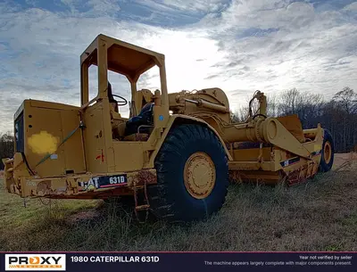 Used 1980 CATERPILLAR 631D Scrapers Georgia US | Proxy Equipment #1378078