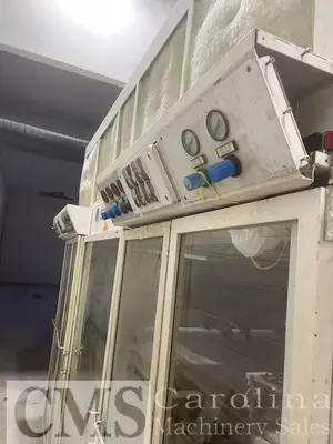 Used 2010 SUPERFICI MAGUNM 2-HEAD SPRAY MACHINE Woodworking Complete Operations North Carolina US | CAROLINA MACHINERY SALES #1338153