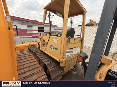 Used 1986 Caterpillar D3B Crawler Dozers Louisiana US | Proxy Equipment #1426045