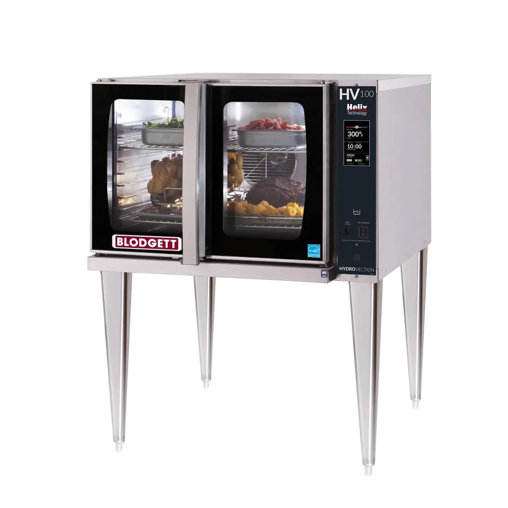 Blodgett HVH-100E SGL Hydrovection™ Single Full Size Electric Convection Oven - 15kw, 240v/3ph