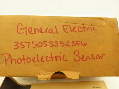 General Electric 3S7505SS523E6 Photoelectric Sensor Right-Angle 6' Cord
