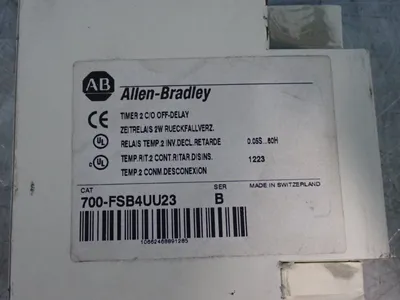 Used ALLEN BRADLEY 700FSB4UU23 Timers Ohio US | HGR 24 #1070163